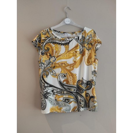 Tee Time blusa multi cach beig