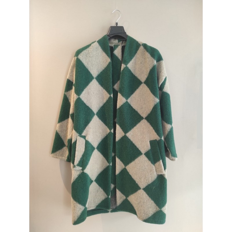 Tee Time lcr61607 cappotto-cintura verde