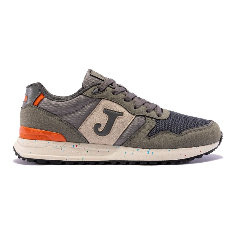 Joma c.200 men 2412 gris oscuro gris naranja