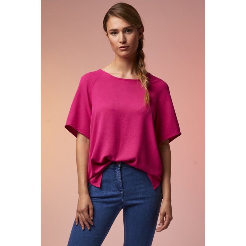 Tee Time sim36443 blusa m/corta fuxia