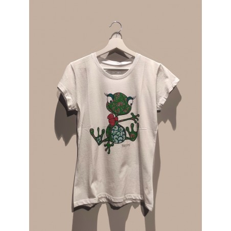 Tee Time 51209 t-shirt frog bianco